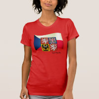 Tschechische Flagge, Emblem und tschechische Mode 