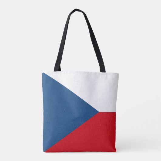 Tschechische Flagge, Flagge der Tschechischen Repu Tasche (Rückseite)