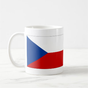 Tschechische Flagge Kaffeetasse