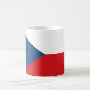 Tschechische Flagge Kaffeetasse