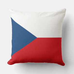 Tschechische Flagge Kissen