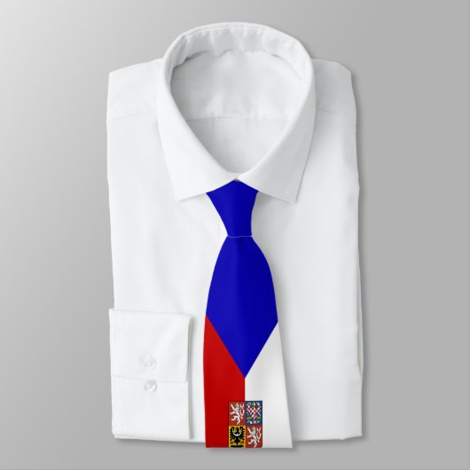 Tschechische Flagge Krawatte (Gebunden)