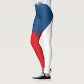 Tschechische Flagge Leggings (Links)