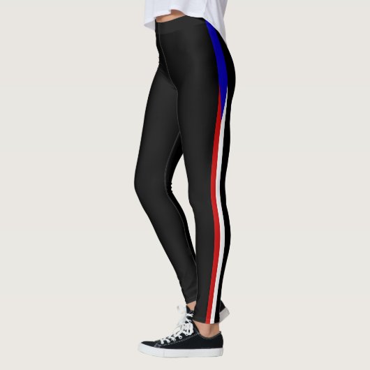 Tschechische Flagge Leggings (Links)