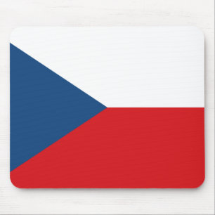 Tschechische Flagge Mousepad