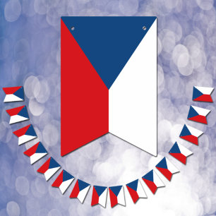 Tschechische Flagge & Party Tschechische Republik