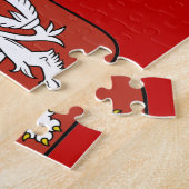 Tschechische Flagge Puzzle (Seite)