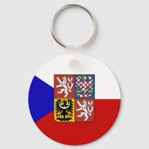 Tschechische Flagge Schlüsselanhänger