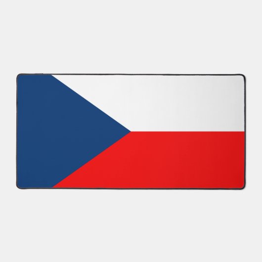 Tschechische Flagge Schreibtischunterlage (Vorderseite)