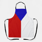Tschechische Flagge Schürze (Vorderseite)