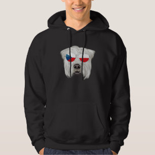 Tschechische Flagge Soft Coated Wheaten Terrier Ts Hoodie