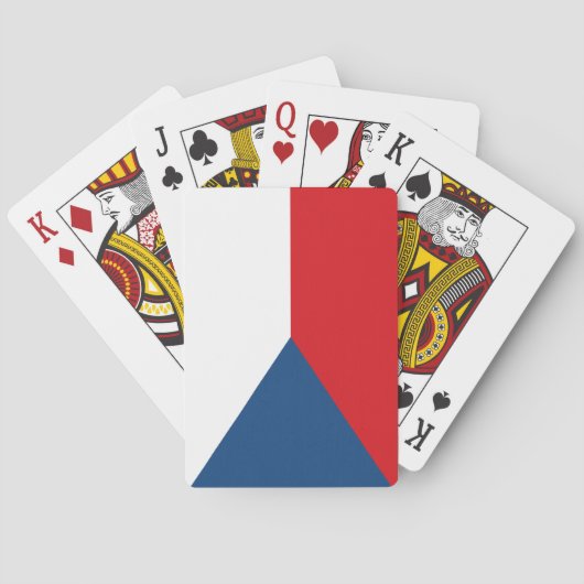 Tschechische Flagge Spielkarten (Rückseite)