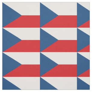 Tschechische Flagge Stoff