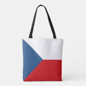 Tschechische Flagge Tasche (Rückseite)