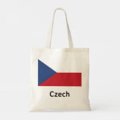 Tschechische Flagge Tragetasche (Rückseite)