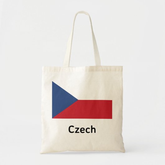Tschechische Flagge Tragetasche (Vorne)