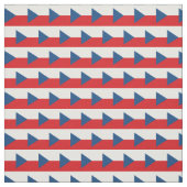 Tschechische Flagge & Trendy Fabric / Mode Stoff (Muster)