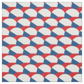 Tschechische Flagge & Trendy Fabric / Mode Stoff (Muster)