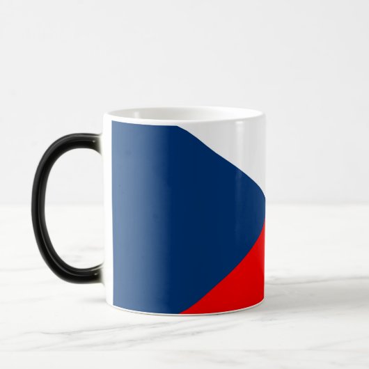 Tschechische Flagge Verwandlungstasse (Links)
