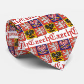 Tschechische Flaggen-Krawatte/die Krawatte (Gerollt)