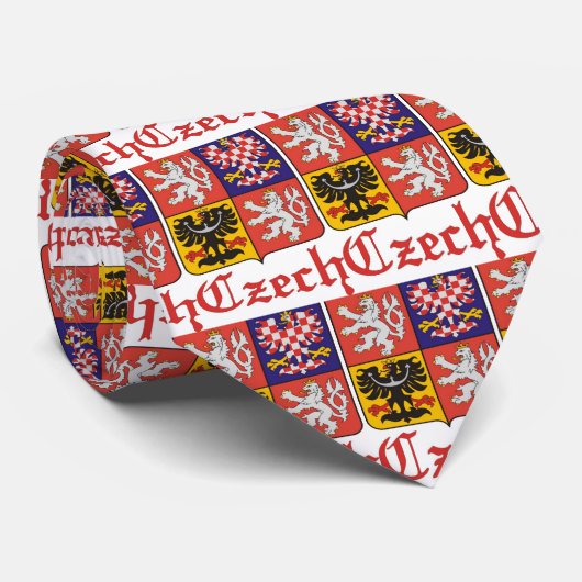 Tschechische Flaggen-Krawatte/die Krawatte (Gerollt)