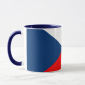 Tschechische Flaggenkombination Tasse (Links)