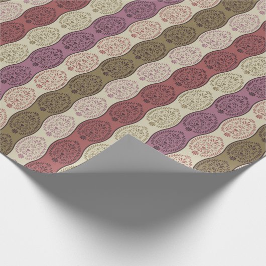 Tschechische Folk Art Ostereier Geschenkpapier (Ecke)