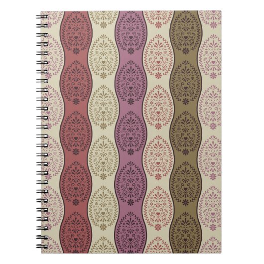 Tschechische Folk Art Ostereier Notizblock (Vorderseite)