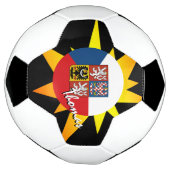 Tschechische Fußball und Tschechische Fahne / BANG (Gedreht)