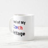 tschechische Kaffee-Tasse Kaffeetasse (Vorderseite Links)