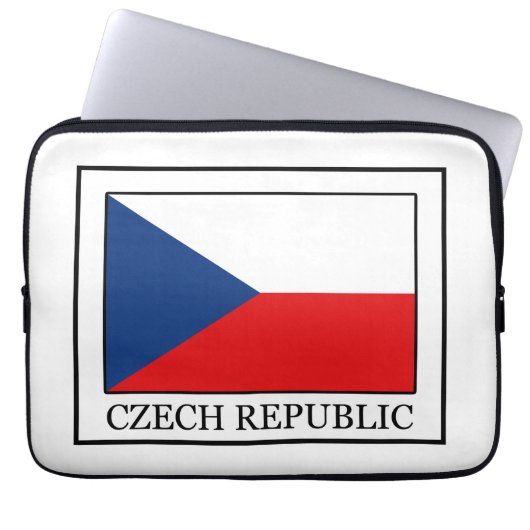 Tschechische Laptop-Hülle Laptopschutzhülle (Vorderseite)