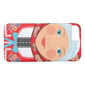 Tschechische Matryoshka-Rechtssache Case-Mate iPhone Hülle (Rückseite (Horizontal))