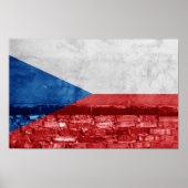 Tschechische Mauer Poster (Vorne)