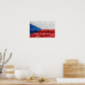 Tschechische Mauer Poster (Küche)