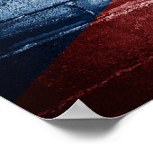 Tschechische Mauer Poster (Ecke)