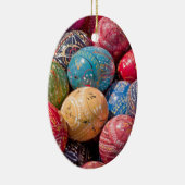 tschechische Ostereier dekoriert Keramik Ornament (Rechts)