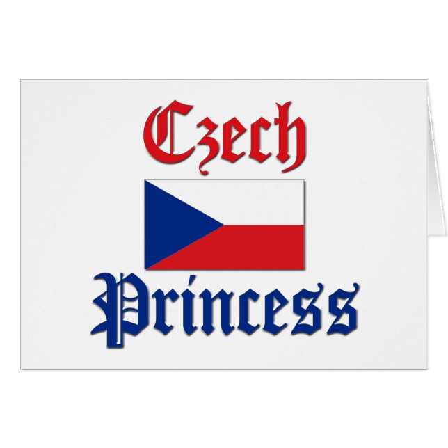 Tschechische Prinzessin (Vorderseite (Horizontal))