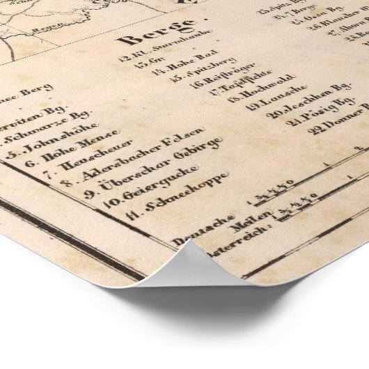 Tschechische Republik 2 Poster (Ecke)