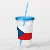 Tschechische Republik Acryltrinkbecher (Rückseite)