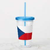 Tschechische Republik Acryltrinkbecher (Vorderseite)