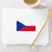 Tschechische Republik Adressaufkleber (Insitu)