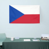 Tschechische Republik Banner (Messeveranstaltung)