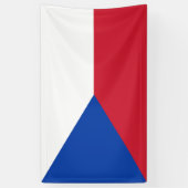 Tschechische Republik Banner (Vertikal)