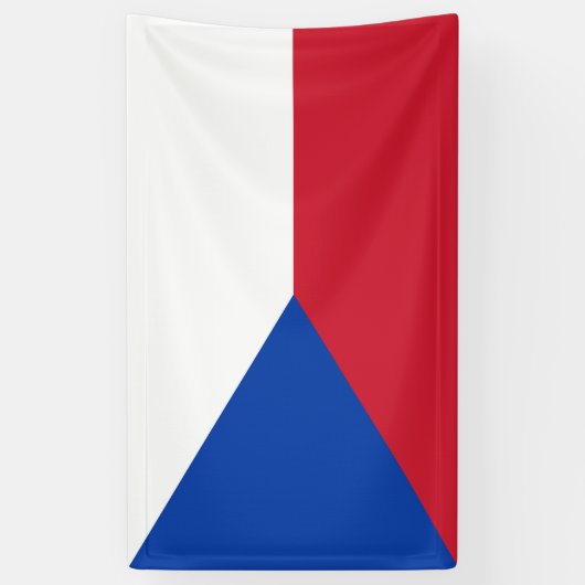Tschechische Republik Banner (Vertikal)