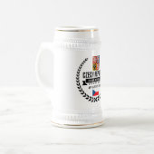 Tschechische Republik Bierglas (Vorderseite Links)