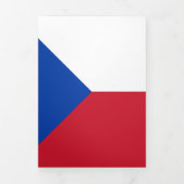 Tschechische Republik Dreifach Gefaltete Karte (Cover)