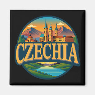 Tschechische Republik Europa Magnet