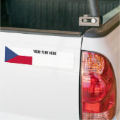 Tschechische Republik-Flagge Autoaufkleber (Auf Lkw)