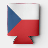 Tschechische Republik Flagge kann kühlen Dosenkühler (Vorderseite)