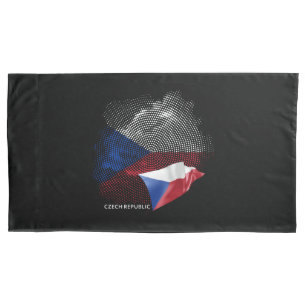 Tschechische Republik Flagge Kissenbezug